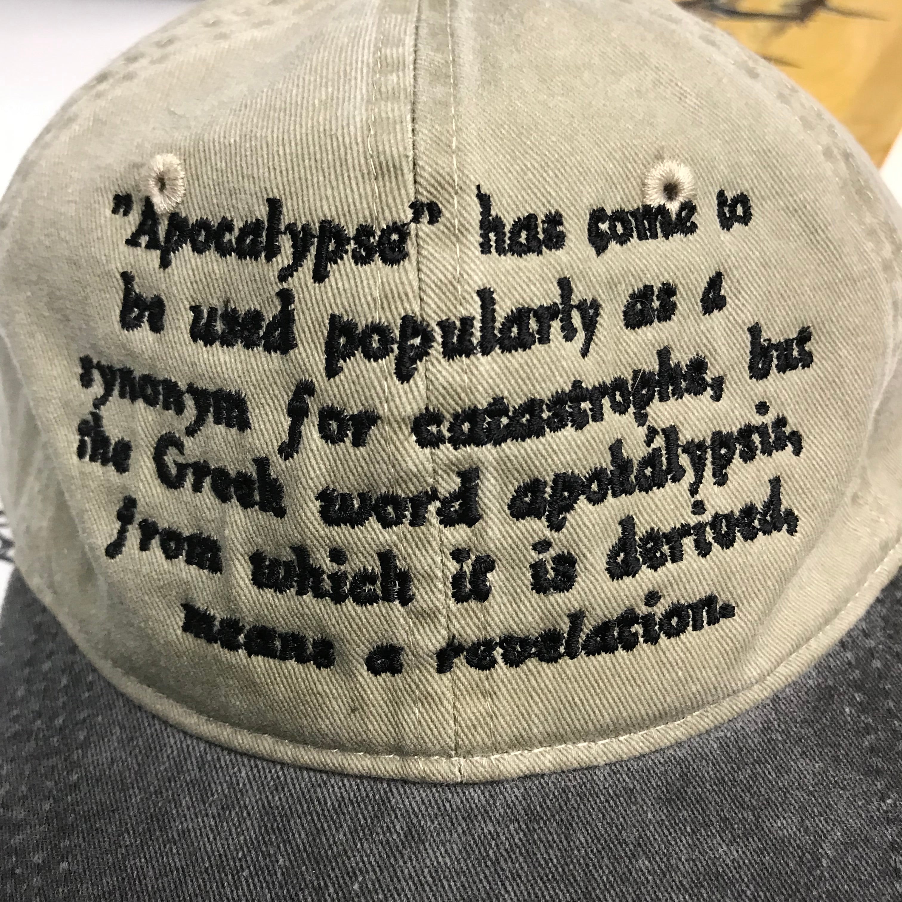 Apocalypse Wiki - Embroidered Hat