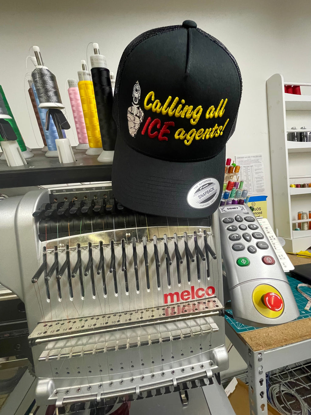 Calling All ICE Agents! - Embroidered Hat