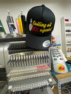 Calling All ICE Agents! - Embroidered Hat