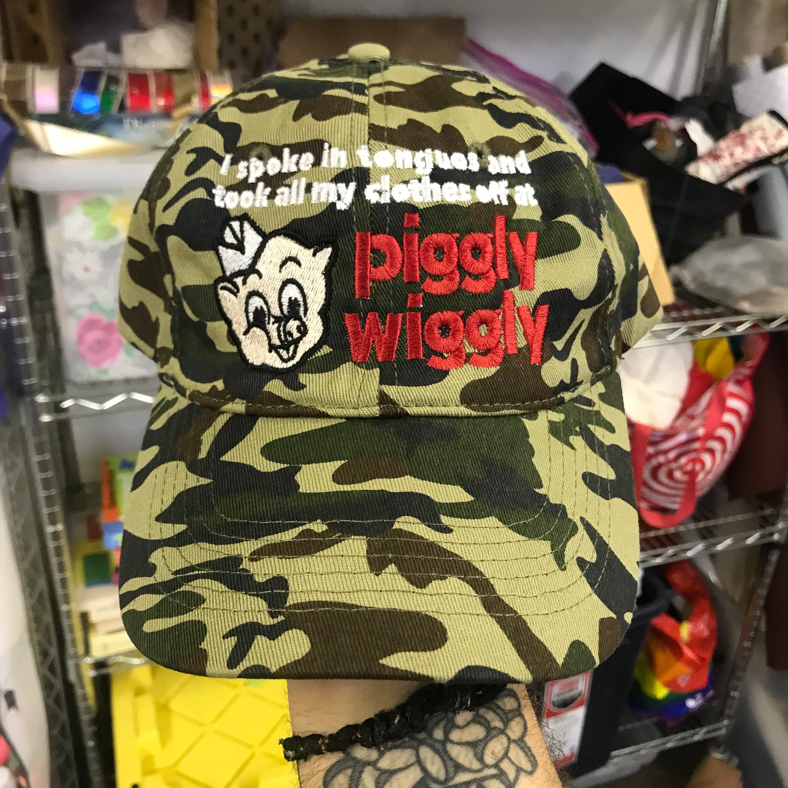Piggly Wiggly - Embroidered Hat