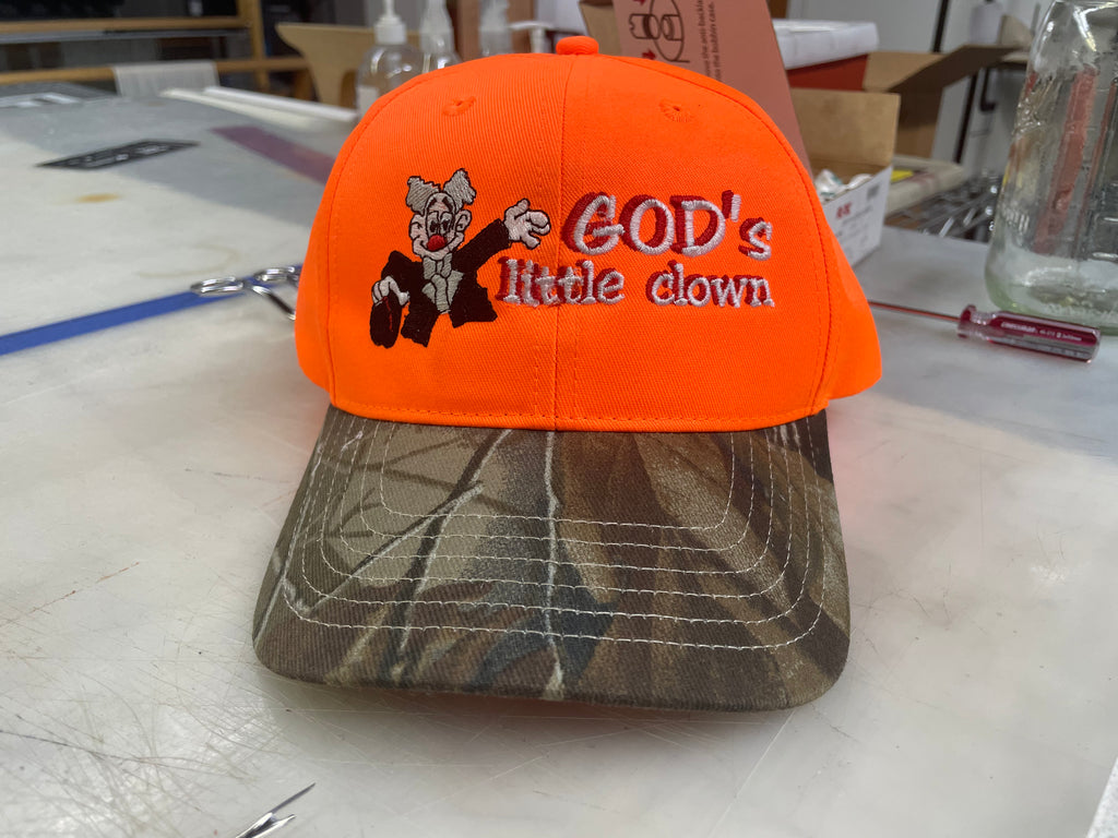 God’s Little Clown - Embroidered Hat