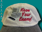Know Your Enemy! - Embroidered Retro Computer Hat