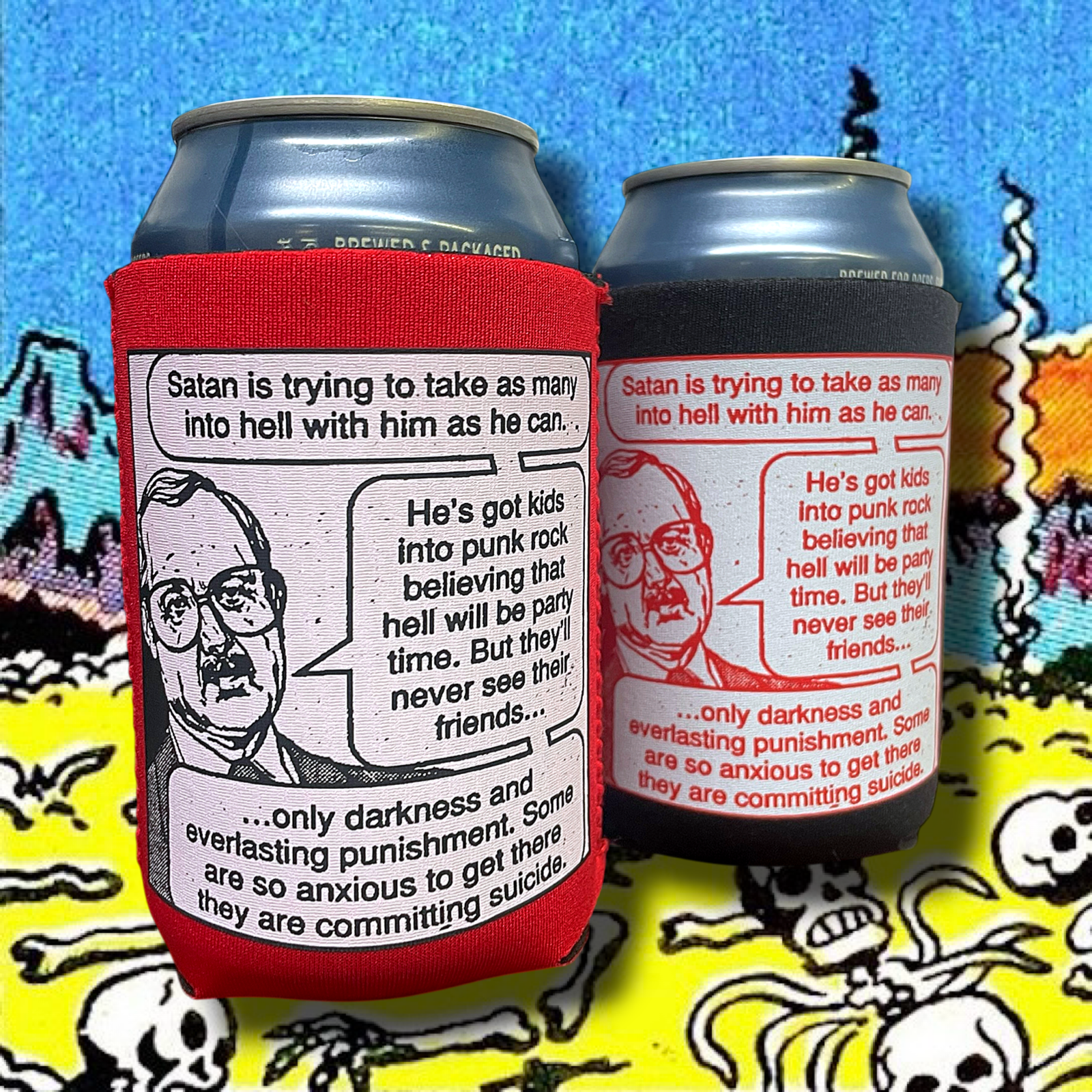 Jack Chick Koozie - “Satanic Punk”