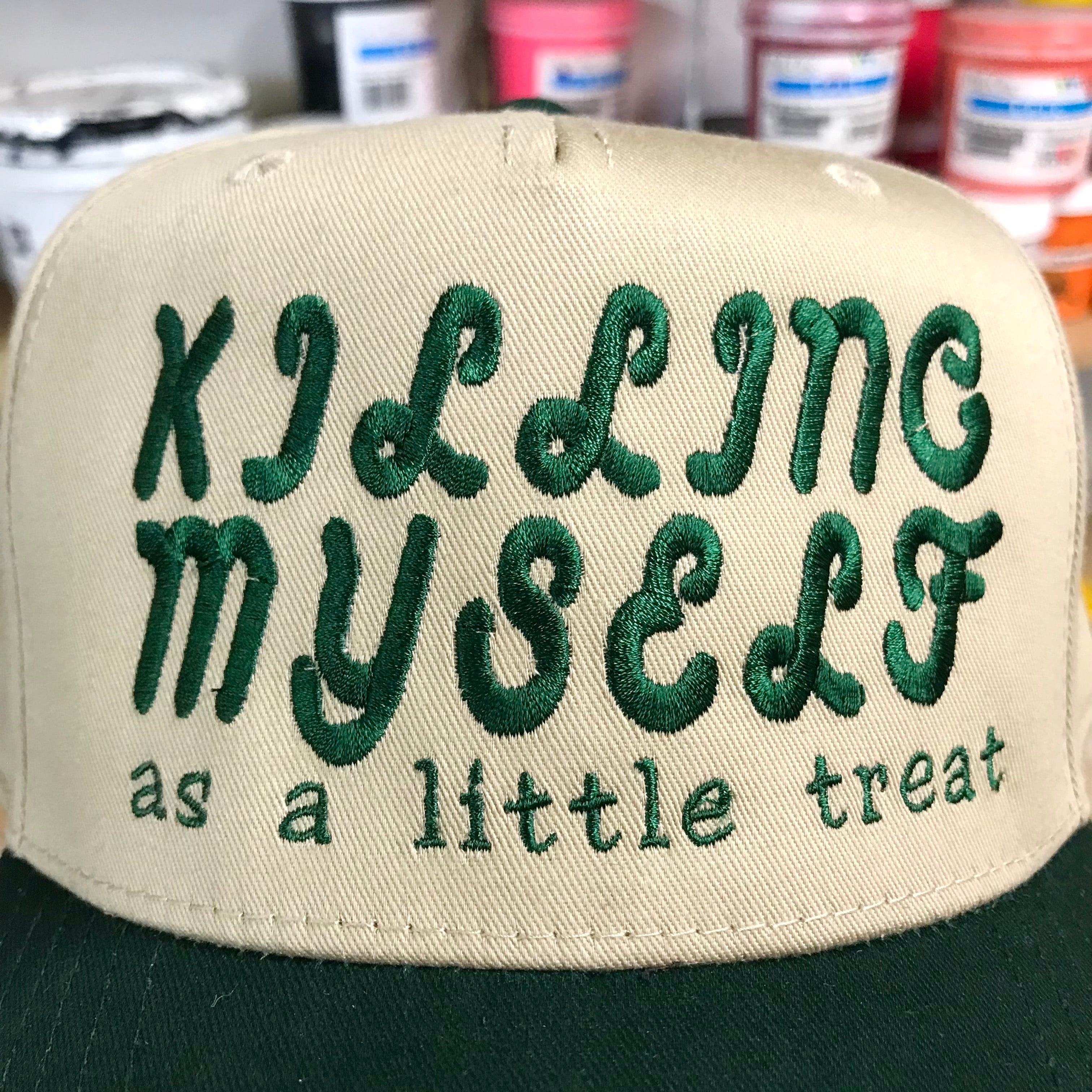 A Little Treat - Embroidered Hat