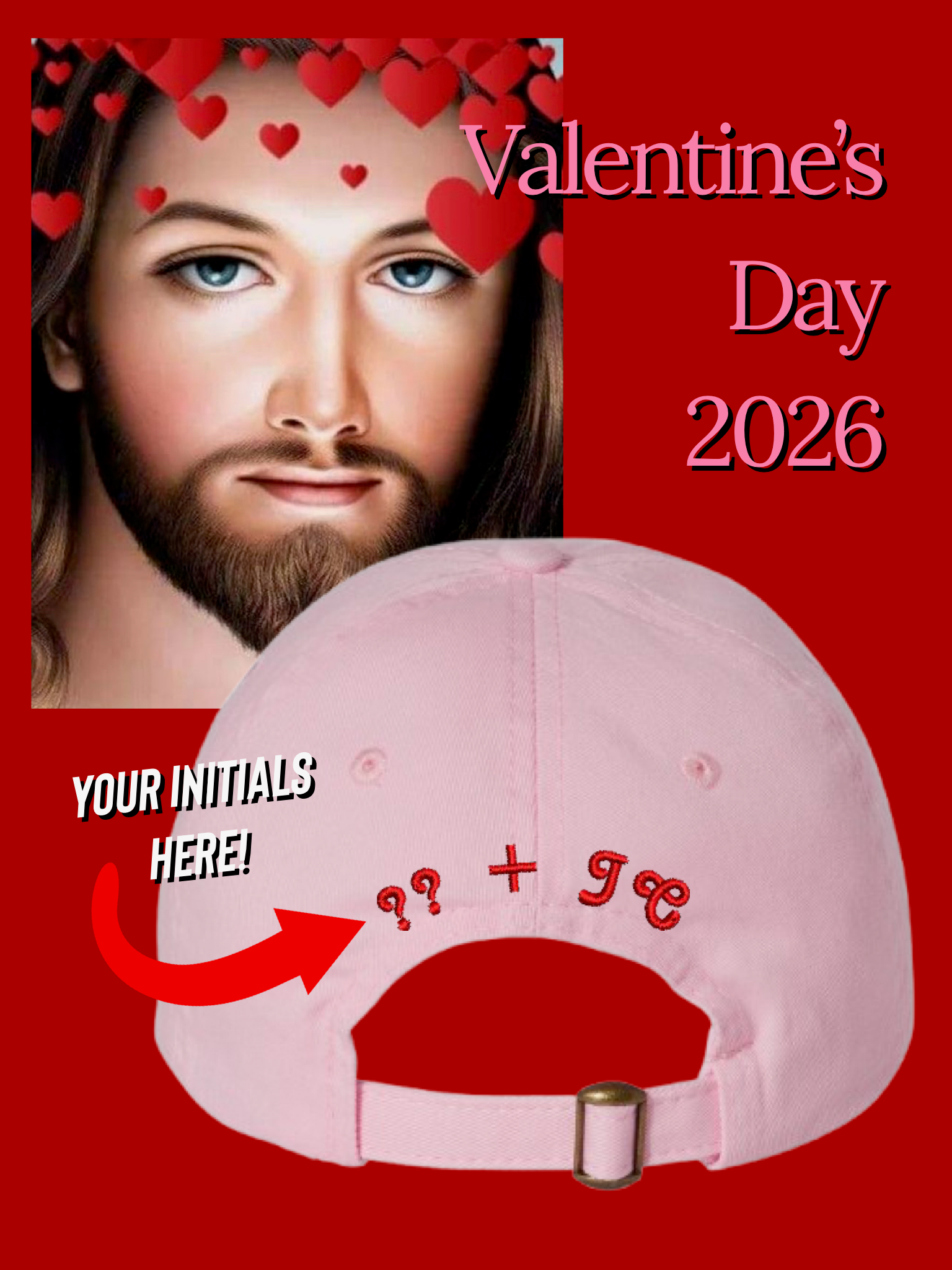 Jesus Is My Boyfriend - Embroidered Hat